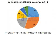 2017年辽宁新三板企业市值TOP100